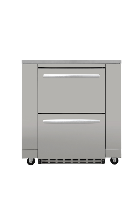 Thor Kitchen Outdoor Kitchen Refrigerator Cabinet in Stainless Steel