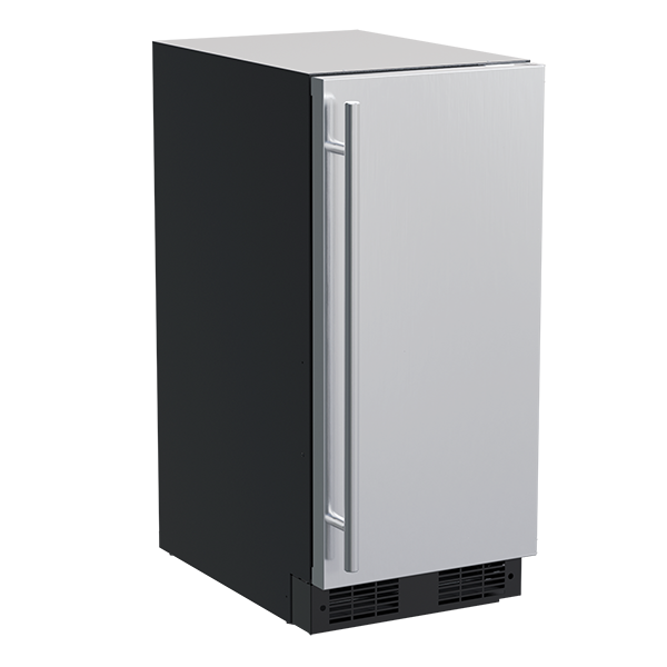 Marvel 15-In Built-In High-Efficiency Single Zone Wine Refrigerator Stainless Steel Solid Reversible Door