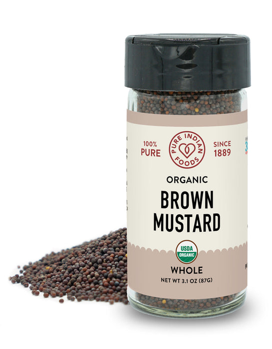 Mustard Seed Brown, Certified Organic