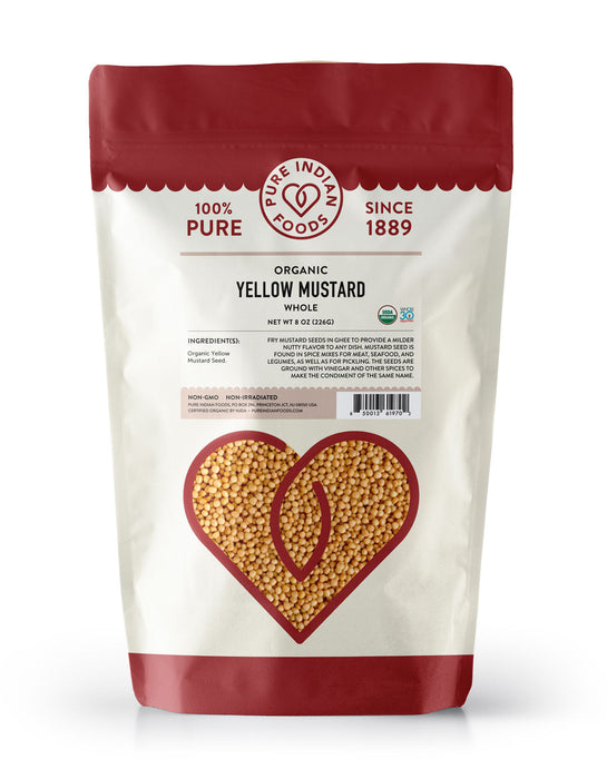 Mustard Seed Yellow, Certified Organic