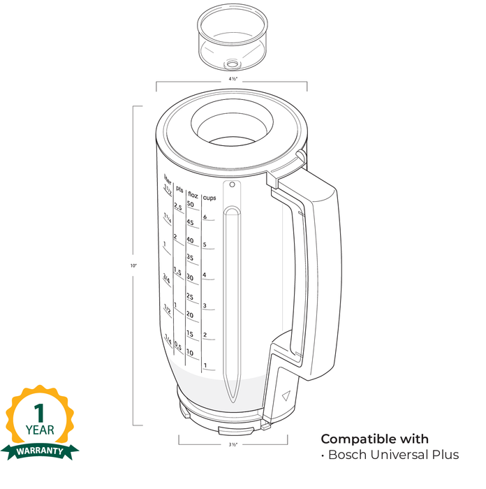 Universal Plus Blender Attachment
