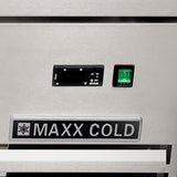 Maxx Cold 50 Inch Two-Drawer Refrigerated Chef Base in Stainless Steel - 6.5 Cu. Ft.