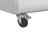 Maxx Cold 74 Inch Four Drawers Refrigerated Chef Base in Stainless Steel - 11.1 Cu. Ft