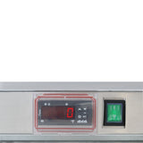 Maxx Cold 27.5 Inch Single Door Undercounter Freezer, Stainless Steel