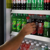 Maxx Cold 54 Inch Glass Door Merchandiser Freezer, Large Storage Capacity, Double Door  72 cuft