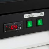 Maxx Cold 25 Inch Glass Door Merchandiser Freezer, Free Standing