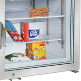 Maxx Cold 22.3 Inch X-Series Glass Door Countertop Merchandiser Freezer