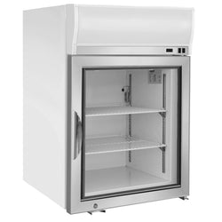 Maxx Cold 24.3 Inch X-Series Glass Door Countertop Merchandiser Freezer