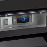 Maxx Cold 54 Inch Double Glass Door Merchandiser Freezer, Free Standing, 48 Cu. Ft -Black