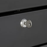 Maxx Cold 54 Inch Double Glass Door Merchandiser Freezer, Free Standing, 48 Cu. Ft -Black