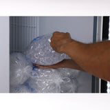 Maxx Cold 54 Inch Glass Door Ice Merchandiser Freezer, 48 Cu. Ft. Storage, Double Door