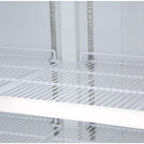 Maxx Cold 54 Inch Double Glass Door Merchandiser Refrigerator, Free Standing, 48 Cu. Ft.