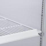 Maxx Cold 81 Inch Triple Glass Door Merchandiser Freezer, Free Standing, 72 Cu. Ft - Black