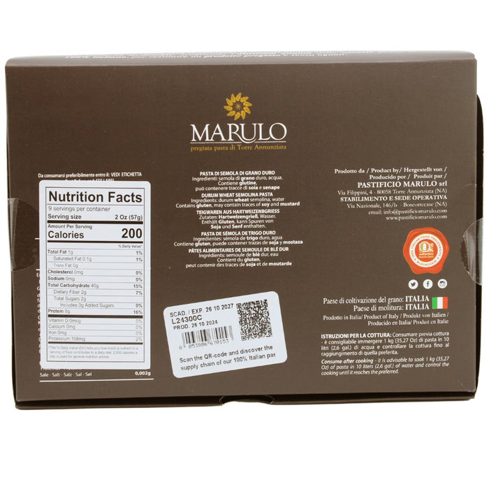 Marulo, Rigatoni Homemade Artisan Pasta 500g