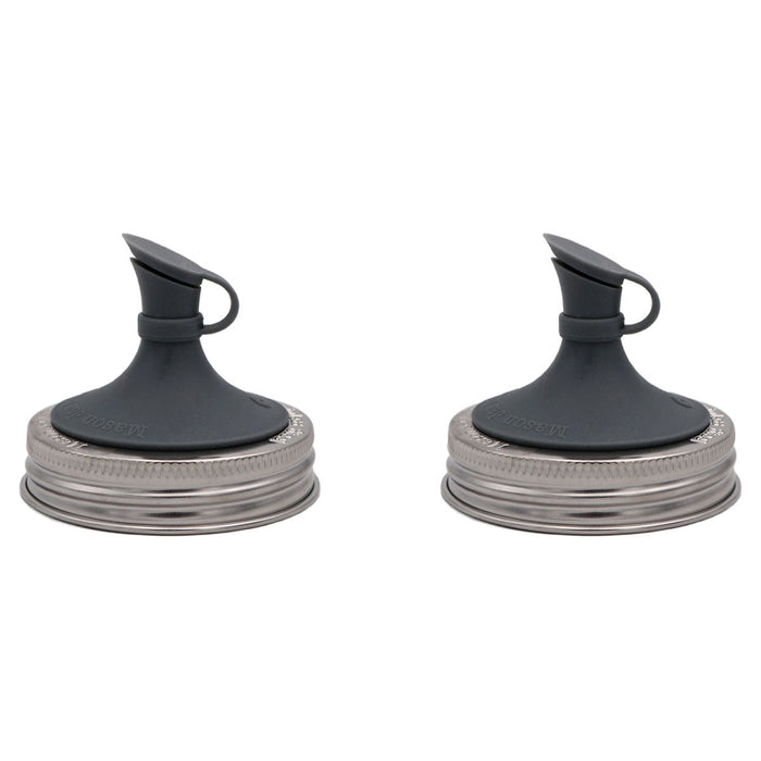 Silicone Oil Cruet Pour Lid for Mason Jars