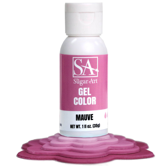 Mauve Gel Food Color