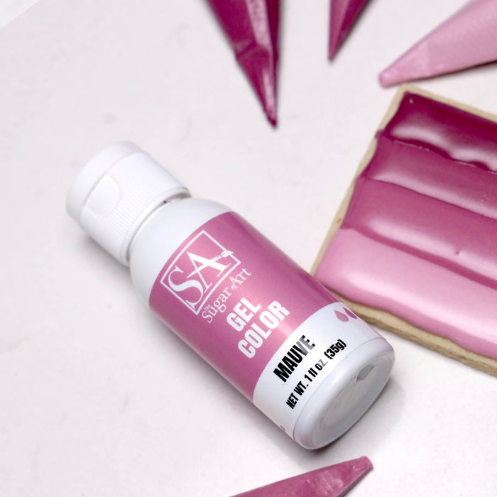 Mauve Gel Food Color