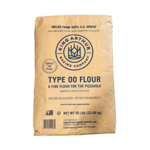 50 lb bag of King Arthur 00 Pizza Flour – ultra-fine Italian-style flour for professional pizza making