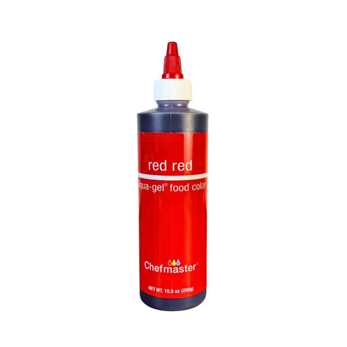 Red Red Liquid Food Color – 13 oz | Highly Concentrated Aqua-Gel® Formula for Baking, Decorating & More