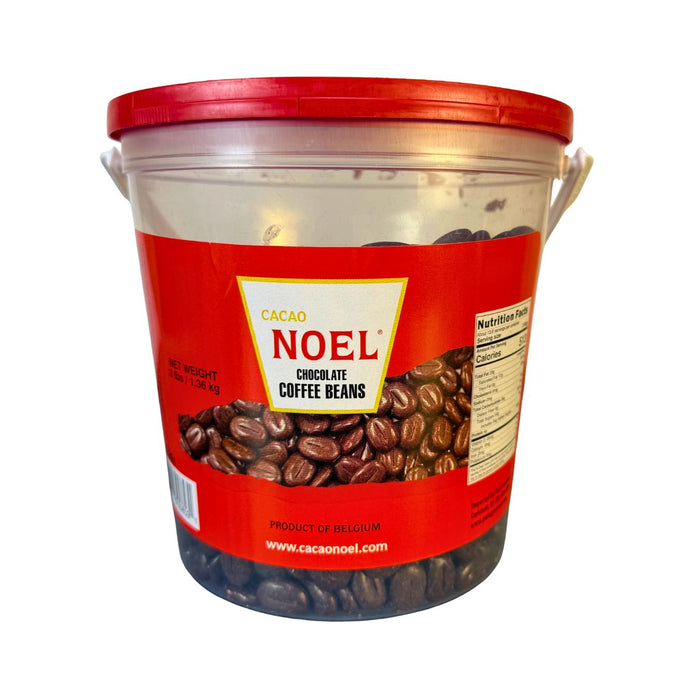 Cacao Noel Chocolate Covered Coffee Beans - Gourmet Snack for Espresso & Chocolate Lovers