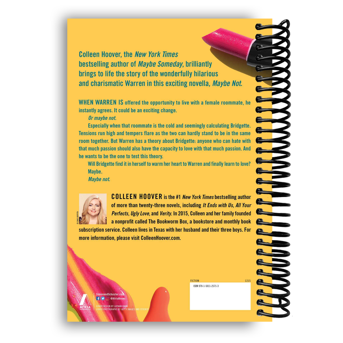 Maybe Not: A Novella (Spiral Bound)