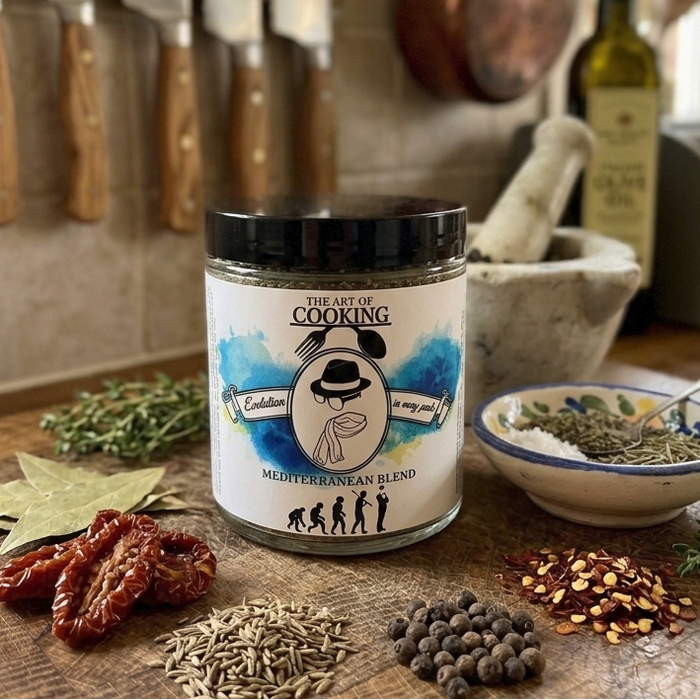 Mediterranean Trio — Za'atar, Mediterranean Blend & Flaky Sea Salt in One Essential Bundle