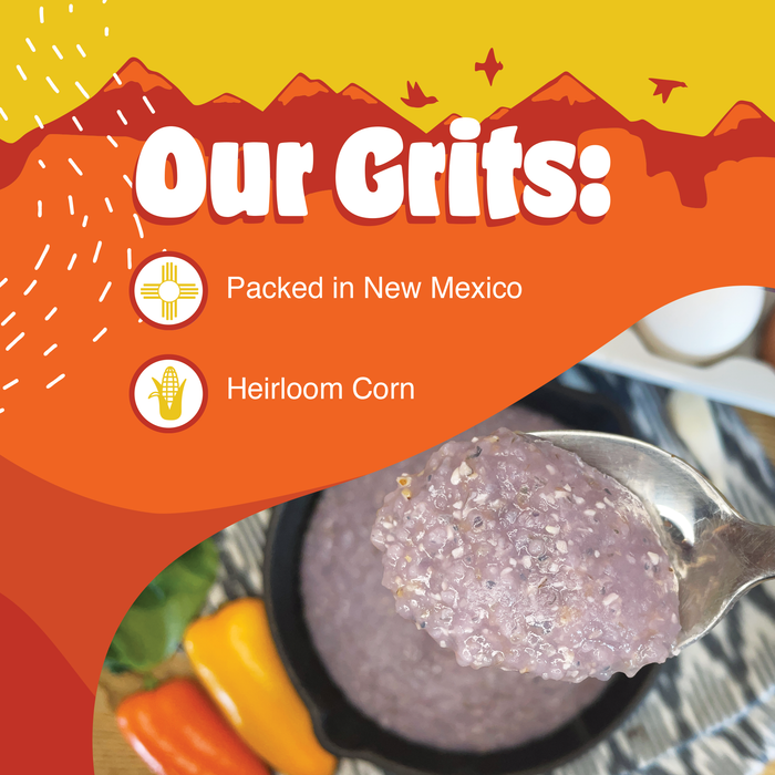 Western Heirloom Blue Corn Grits