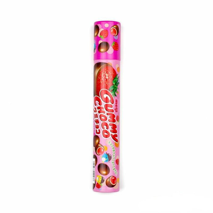Meiji Japan Choco Gummy Candy Tube in Strawberry, Muscat and Assorted Flavors