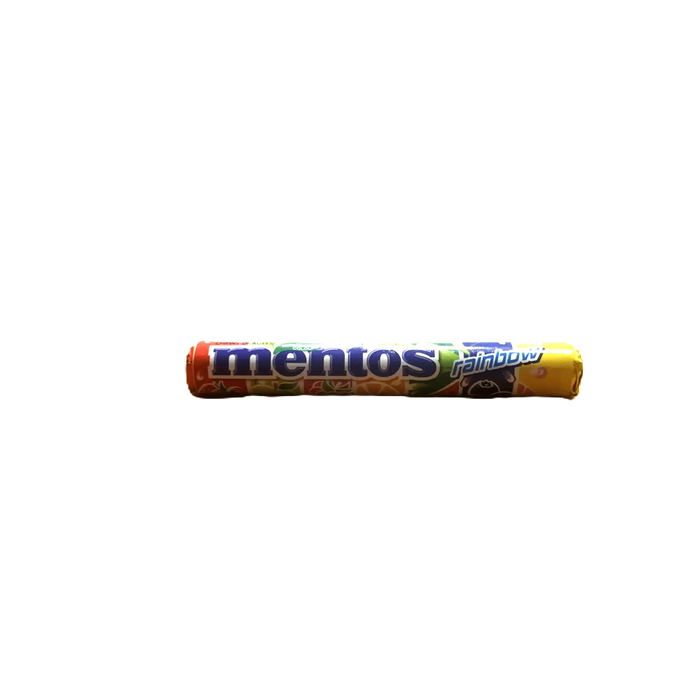 Mentos Rainbow – Assorted Fruit Chewy Candies Roll 38g (Finland)