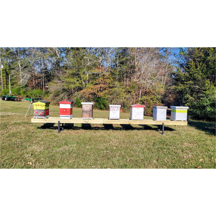 Metal Hive Stand with Adjustable Legs