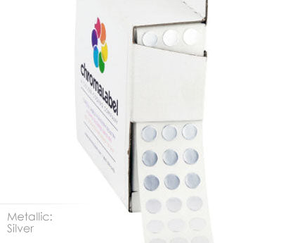1/4" Permanent Round, Color-Code Dots: 1,000/Box
