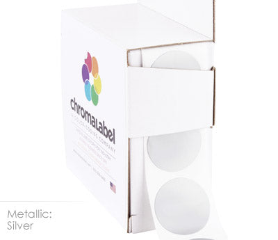 1" Permanent Round, Color-Code Dots: 1,000/Box