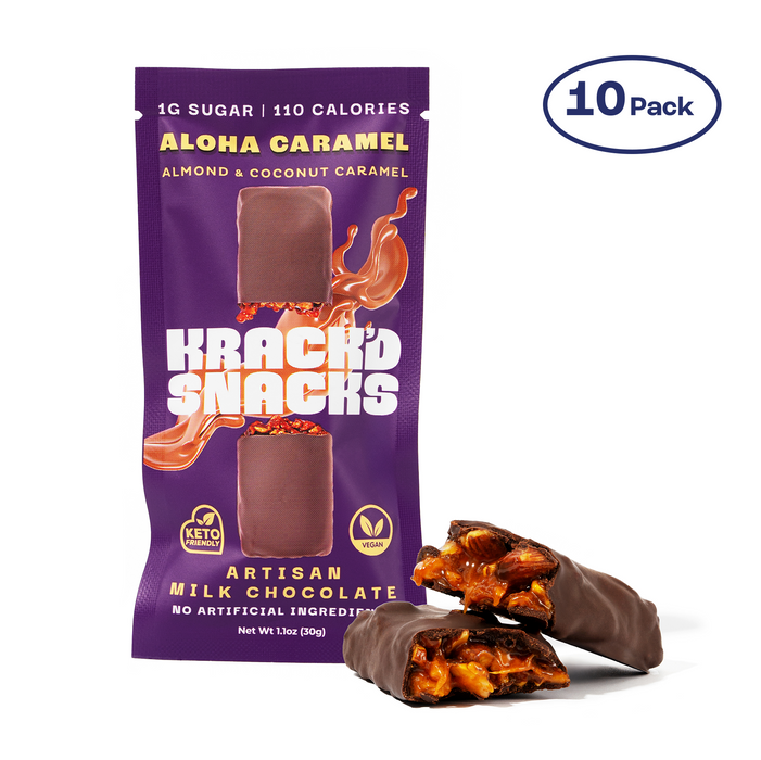 Milk Chocolate Aloha Caramel, 2g Net Carbs