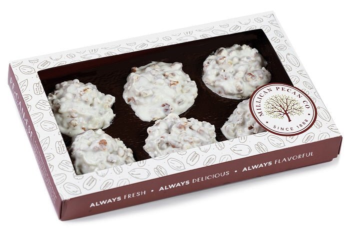 CLUSTERS - White Chocolate Pecan Clusters - Gift Box