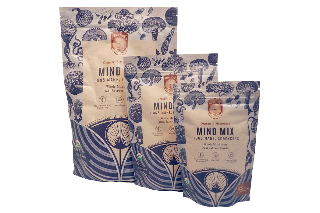 Hamilton’s Mushrooms Mind Mix – Cordyceps & Lion’s Mane Extract