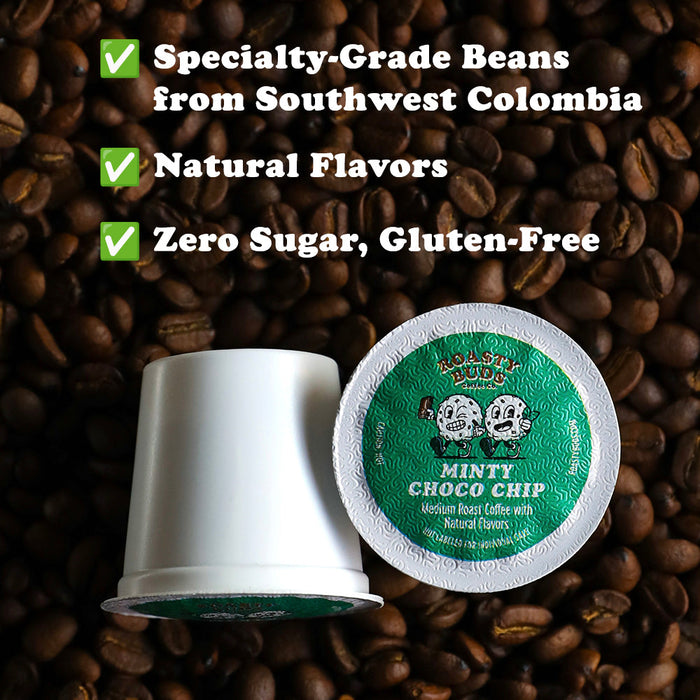 Minty Choco Chip Coffee Pods