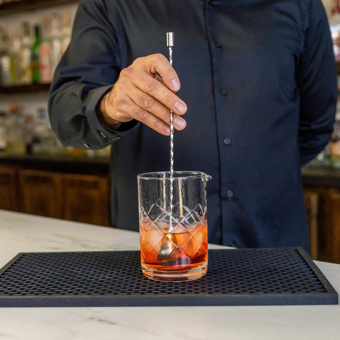 Diamond Cut Cocktail Mixing Glass