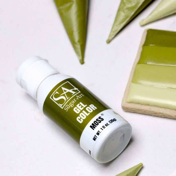 Moss Green Gel Food Color