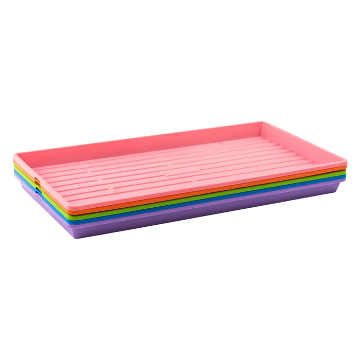 1020 Microgreen Trays - Shallow Extra Strength Colors