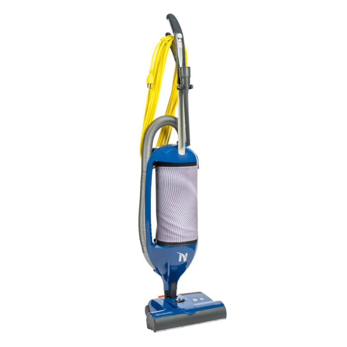 NaceCare N12S 12" Dual Motor Upright Vacuum with Swivel Neck - 90410NC - Commercial Cleaning