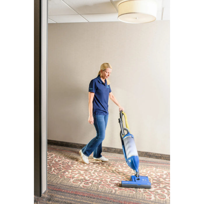 NaceCare N15S 15" Dual Motor Upright Vacuum with Swivel Neck - 90412NC - Commercial Cleaning
