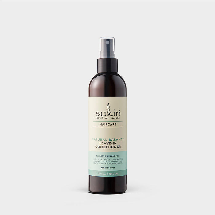 Sukin Natural Balance Leave-In Conditioner, 8.46 Fl Oz