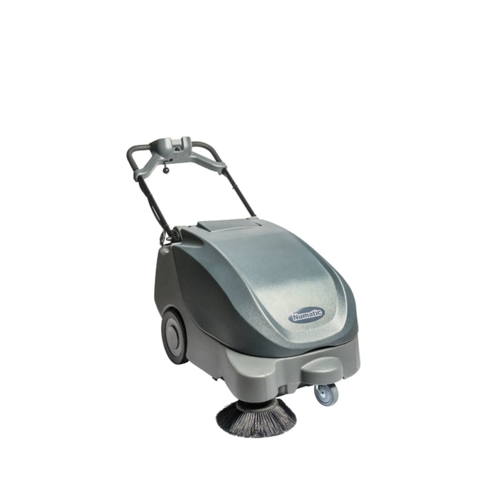 NaceCare 26″ Battery Walk-Behind Sweeper – Vacuum System + Single Side Broom - 114773