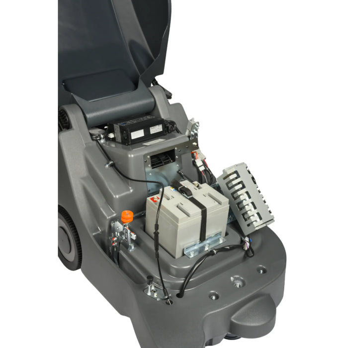 NaceCare 26″ Battery Walk-Behind Sweeper – Vacuum System + Single Side Broom - 114773