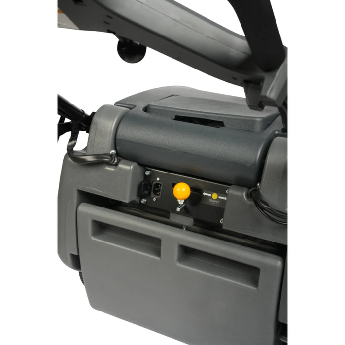 NaceCare 36″ Battery Sweeper – Traction Drive + Vacuum System + Dual Side Brooms - 114774
