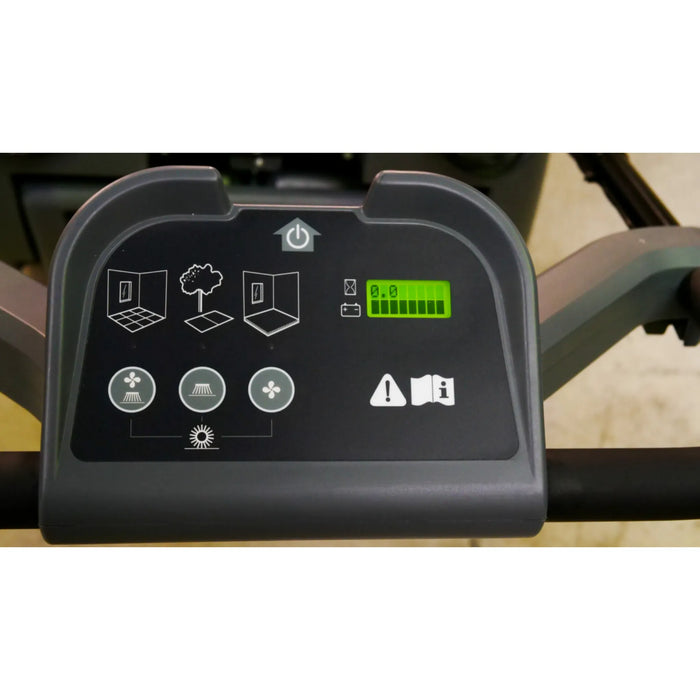 NaceCare 26″ Battery Walk-Behind Sweeper – Vacuum System + Single Side Broom - 114773