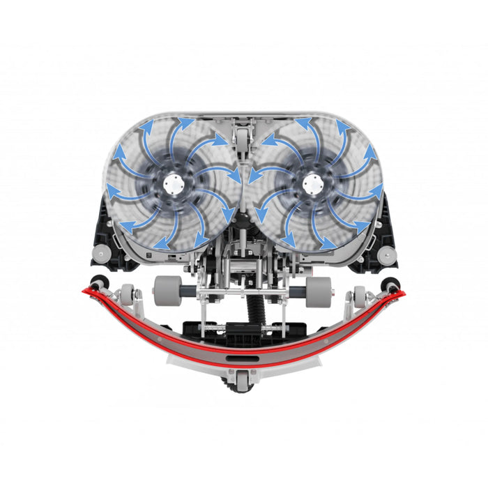 NaceCare 18″ Ultra Compact Scrubber – 1 NX1K Battery + NyloScrub Brush - K-913741-C