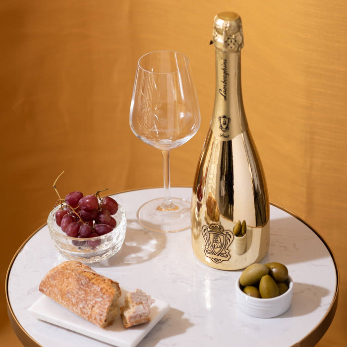 Lamborghini Oro Vino Spumante with Gift Set