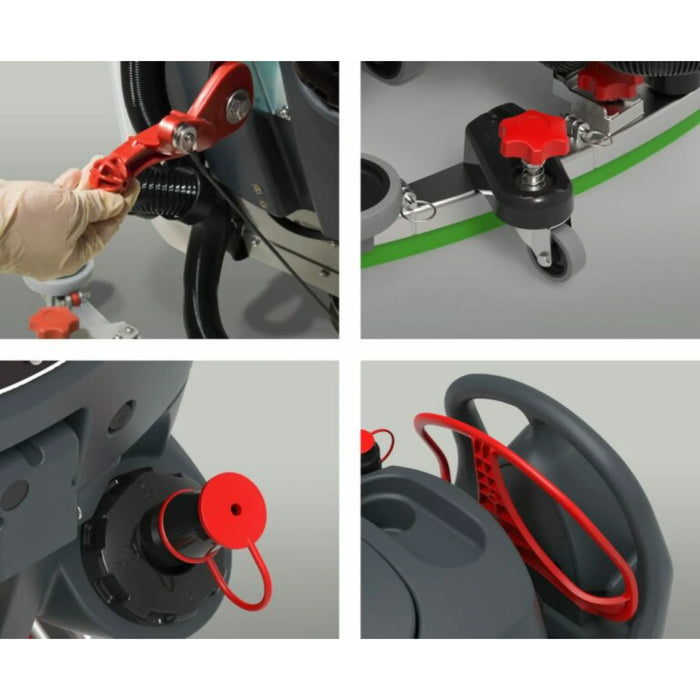 NaceCare TBL 1620/50T Traction Drive Scrubber – 20", On-Board Charger - 916865 - Commercial Cleaning