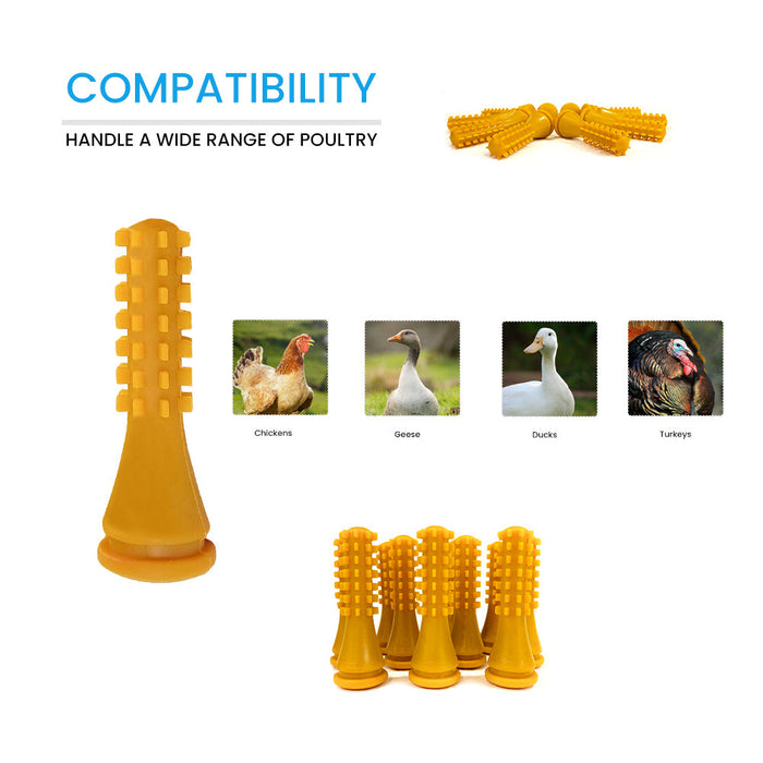 Natural Rubber Chicken Plucking Fingers ProA